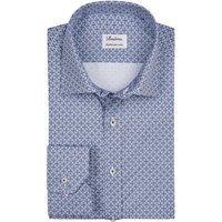 Stenströms Gemustertes Hemd in Twofold Super Cotton-Qualität von Stenströms