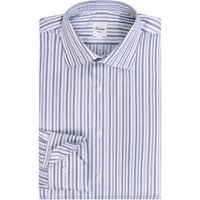 Stenströms Gestreiftes Hemd aus Twofold Super Cotton, Regular Fit in 40 von Stenströms