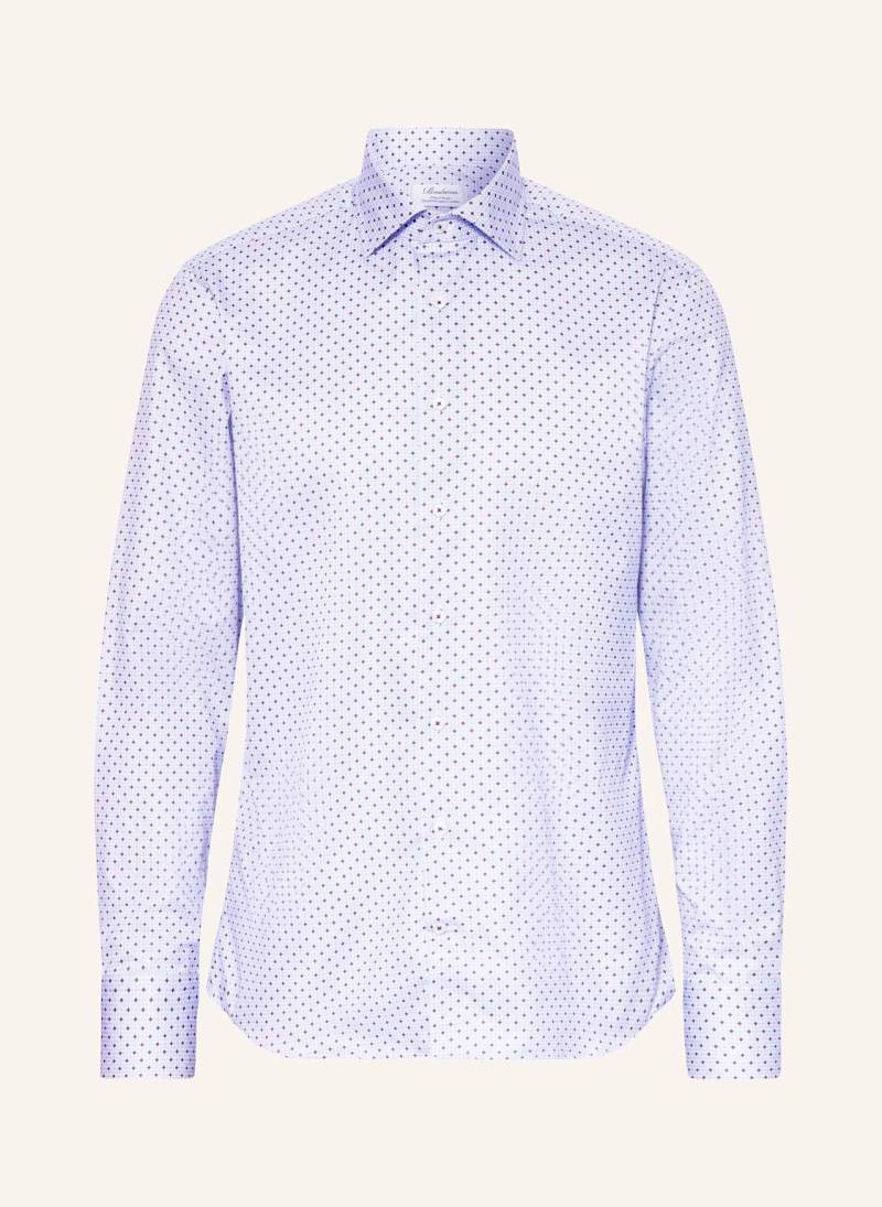 Stenströms Hemd Fitted Body Fit blau von Stenströms