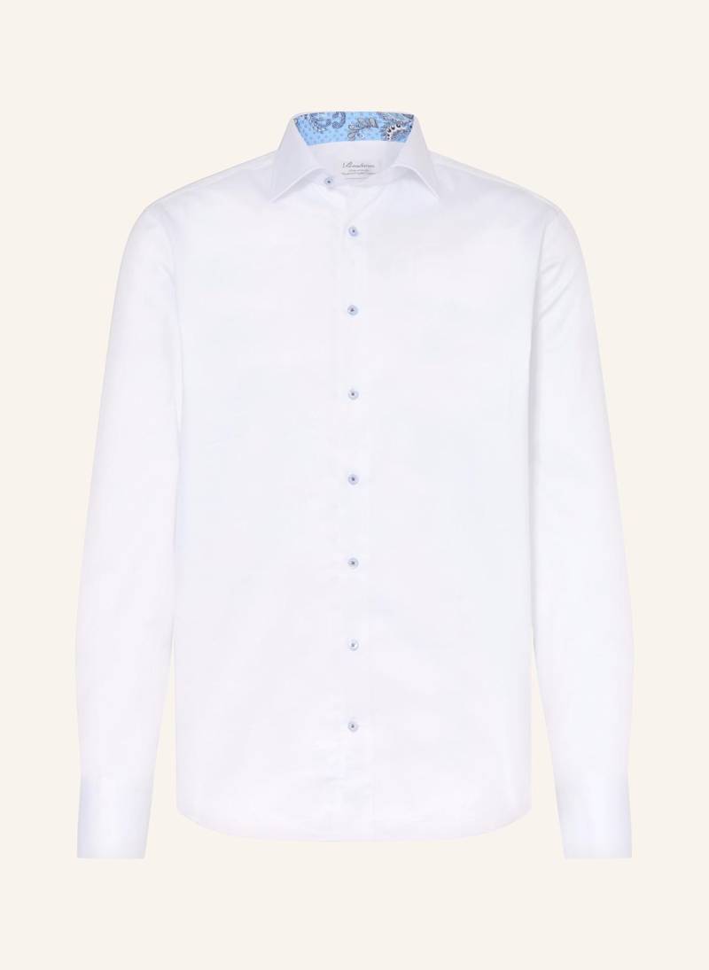 Stenströms Hemd Fitted Body Fit weiss von Stenströms