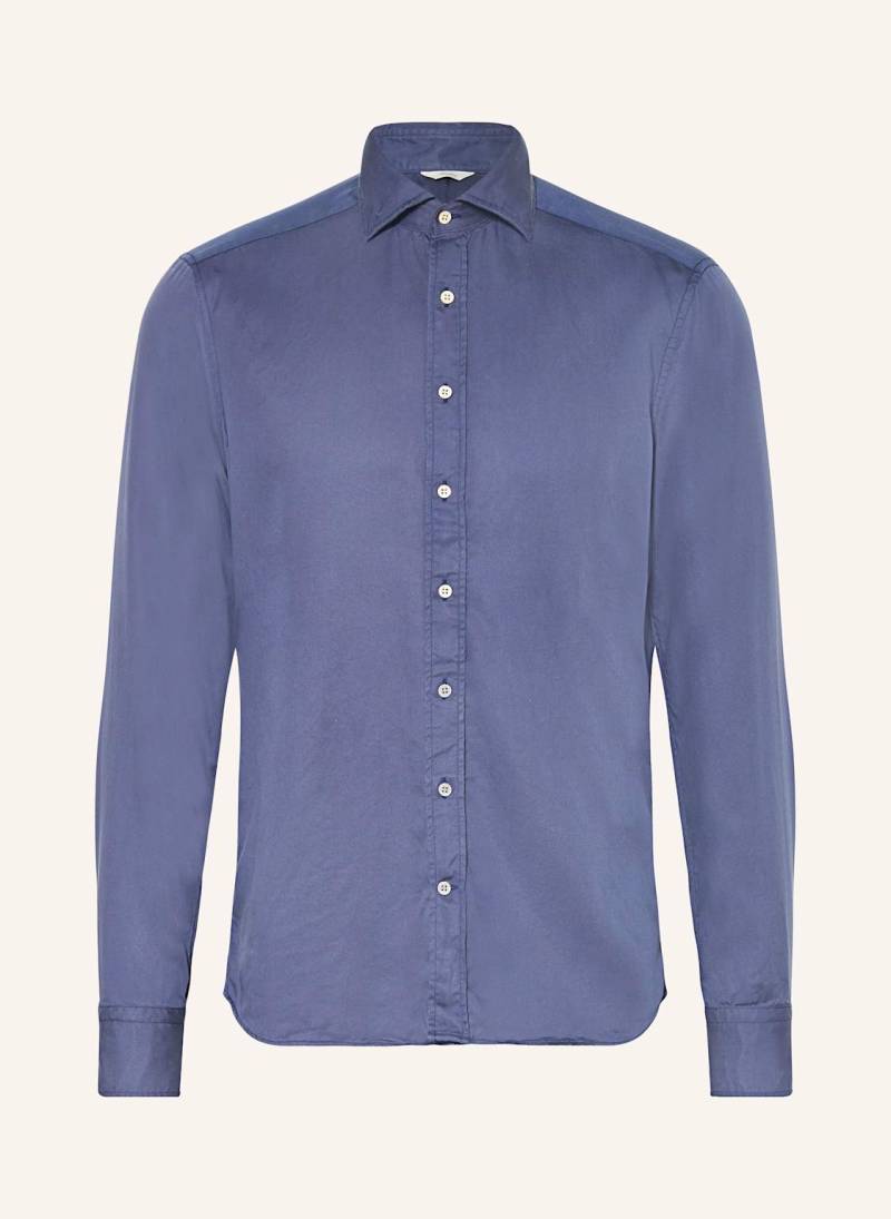 Stenströms Hemd Slim Fit blau von Stenströms