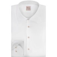 Stenströms Hemd aus Twofold Super Cotton mit Ausputz, Slimline in SXL von Stenströms
