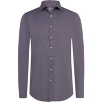 Stenströms Hemd aus Twofold Super Cotton mit Kleinmuster, Regular in L von Stenströms