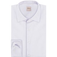 Stenströms Hemd aus Twofold Super Cotton mit Muster, Regular Fit in XL von Stenströms