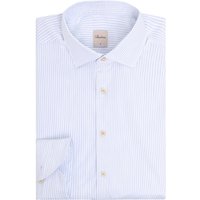 Stenströms Hemd aus Twofold Super Cotton mit Streifen, Regular Fit in S von Stenströms