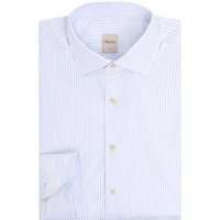 Stenströms Hemd aus Twofold Super Cotton mit Streifen, Regular Fit in XXL von Stenströms