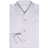 Stenströms Gemustertes Twofold Super Cotton-Hemd in Vollzwirn-Qualität, Slimline in 39S von Stenströms