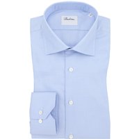 Stenströms Hemd mit Kleinmuster und extralangem Arm, Regular Fit in 42L von Stenströms