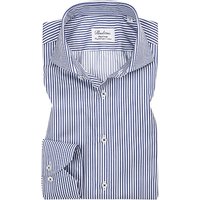 Stenströms Herren Hemd blau gestreift von Stenströms