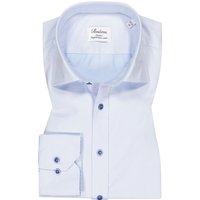 Stenströms Herren Hemd blau Comfort Fit von Stenströms