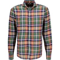 Stenströms Herren Hemd grün kariert von Stenströms