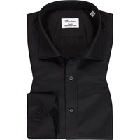 Stenströms Herren Hemd schwarz Comfort Fit von Stenströms