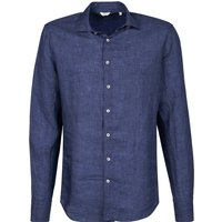 Stenströms Herren Hemd blau von Stenströms