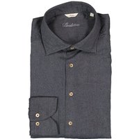 Stenströms Herren Hemd grau Baumwolle von Stenströms