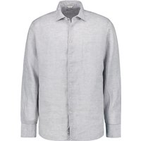 Stenströms Herren Hemd grau Leinen von Stenströms