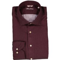 Stenströms Herren Hemd rot meliert von Stenströms