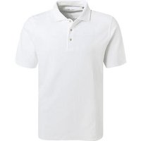 Stenströms Herren Polo-Shirt weiß Baumwoll-Frottee von Stenströms