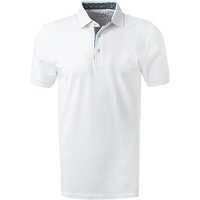Stenströms Herren Polo-Shirt weiß Baumwoll-Piqué von Stenströms