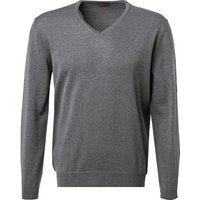 Stenströms Herren Pullover grau unifarben von Stenströms