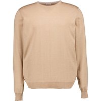 Stenströms Herren Pullover beige unifarben von Stenströms