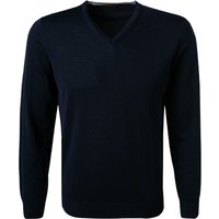 Stenströms Herren Pullover blau unifarben von Stenströms