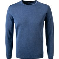 Stenströms Herren Pullover blau unifarben von Stenströms