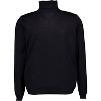 Stenströms Herren Pullover schwarz unifarben von Stenströms