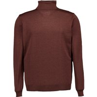 Stenströms Herren Rollkragenpullover braun unifarben von Stenströms