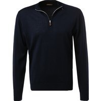 Stenströms Herren Pullover blau unifarben von Stenströms