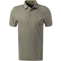 Stenströms Herren Polo-Shirt grün Baumwoll-Piqué von Stenströms