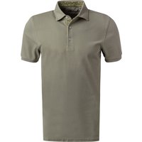 Stenströms Herren Polo-Shirt grün Baumwoll-Piqué von Stenströms