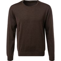 Stenströms Herren Pullover braun unifarben von Stenströms