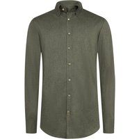 Stenströms Softes Flanellhemd aus Twofold Super Cotton, Slimline in S von Stenströms