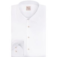 Stenströms Solides Hemd in zweifacher Super-Cotton-Qualität, Slimline in SXXL von Stenströms