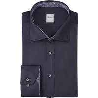 Stenströms Twill-Hemd aus Twofold Super Cotton mit Ausputz, Regular von Stenströms