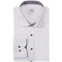 Stenströms Twofold-Hemd mit gemustertem Ausputz von Stenströms