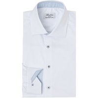Stenströms Unifarbenes Business-Hemd mit Ausputz, Slimline Stenströms Unifarbenes Business-Hemd mit Ausputz, Slimline von Stenströms