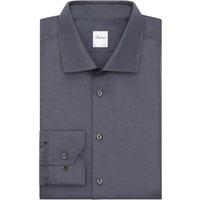 Stenströms Unifarbenes Hemd aus Twofold Super Cotton, Regular in 41 von Stenströms