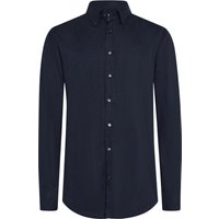 Stenströms Unifarbenes und softes Flanellhemd aus Twofold Super Cotton, Regular in S von Stenströms