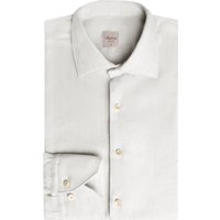 Stenströms Unifarbenes und softes Flanellhemd mit Kentkragen, Regular in XXL von Stenströms