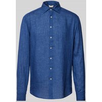 Stenstroms Regular Fit Business-Hemd mit Kentkragen Modell 'Collar' in Marine, Größe XXL von Stenstroms
