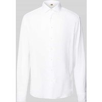 Stenstroms Regular Fit Business-Hemd mit Kentkragen Modell 'Collar' in Weiss, Größe XL von Stenstroms
