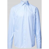Stenstroms Regular Fit Business-Hemd mit Kentkragen in Blau, Größe 40 von Stenstroms