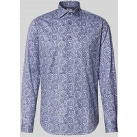 Stenstroms Regular Fit Business-Hemd mit Kentkragen in Blau, Größe 41 von Stenstroms