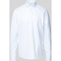 Stenstroms Regular Fit Business-Hemd mit Kentkragen in Bleu, Größe 43 von Stenstroms