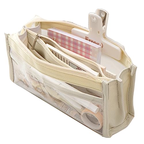 Steowsey Schreibwarentasche, Schreibwaren-Federmäppchen, Hochwertige, Einfache Japanische Schreibwarentasche von Steowsey