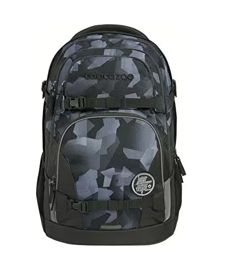Schulrucksack Porter Grey Rocks Schwarz von Step by Step