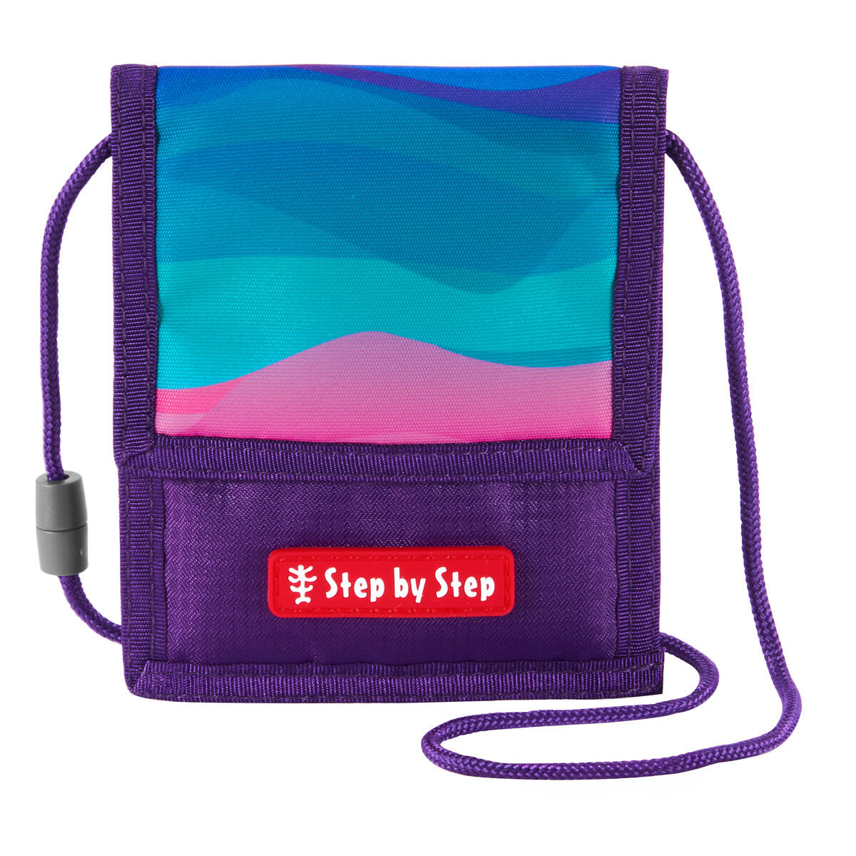 Step by Step - Brustbeutel Dolphin Lana blau/rot von Step by Step