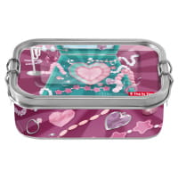 Step by Step Edelstahl Lunchbox Glitter Heart von Step by Step