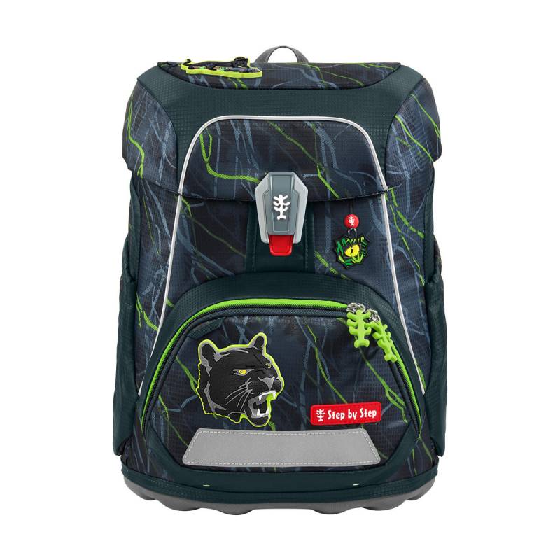 Step by Step - FIT Schulranzen-Set Danger Cat Chi Mehrfarbig von Step by Step